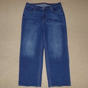 OLD NAVY HIGH RISE WOW WIDE LEG JEANS SZ 18